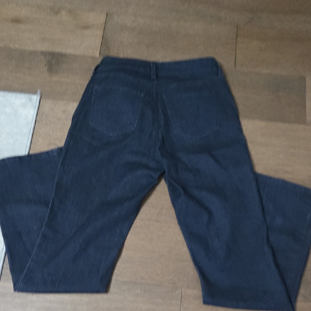 NYDJ High Rise Blue Jeans Slim Bootcut Leg - Picture 7 of 7